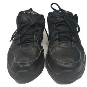 Nike Mens Air Monarch IV Sneaker Shoes Black 416355-001 Low Top Lace Up 10.5‎